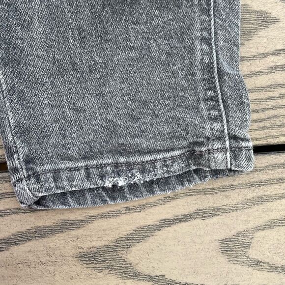 Wild Fable Black Distressed Ripped Highest Rise Mom Jeans Size 0 - Picture 6 of 6